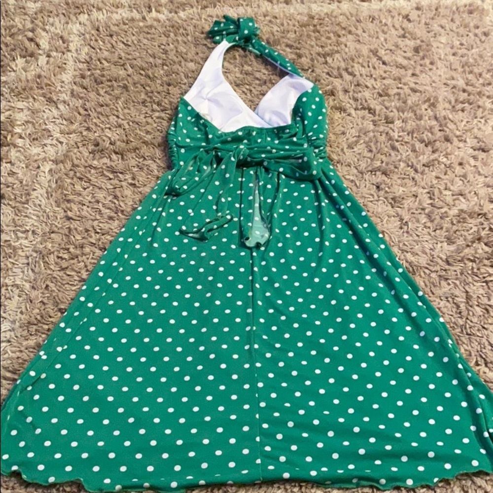 Spring halter dress - Picture 2 of 2